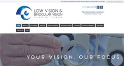 Desktop Screenshot of lowvisionsupport.org